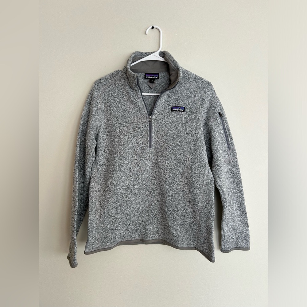 Patagonia Better Sweater Gray Marled Pullover